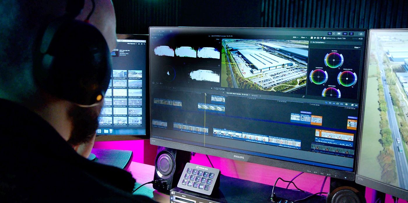 Colour grading the final cut