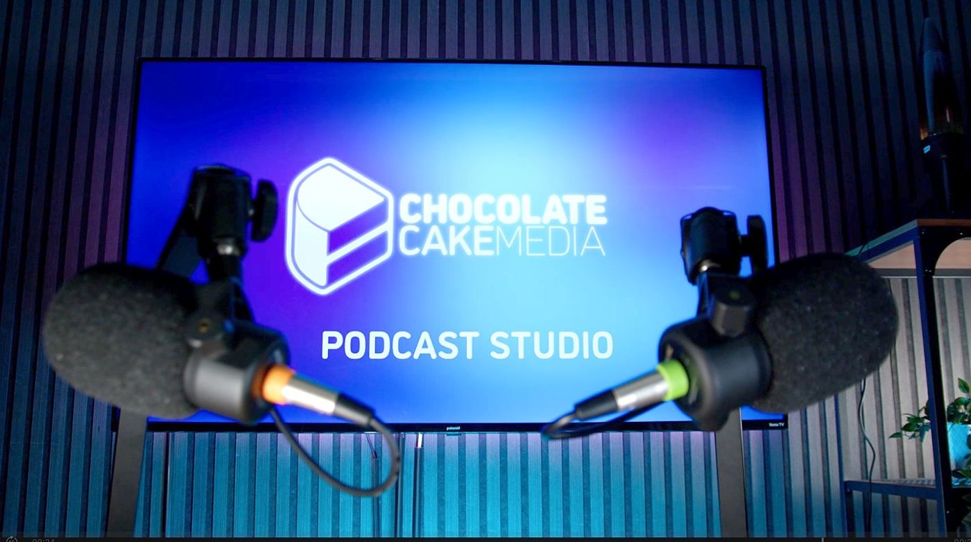 Our podcast studio